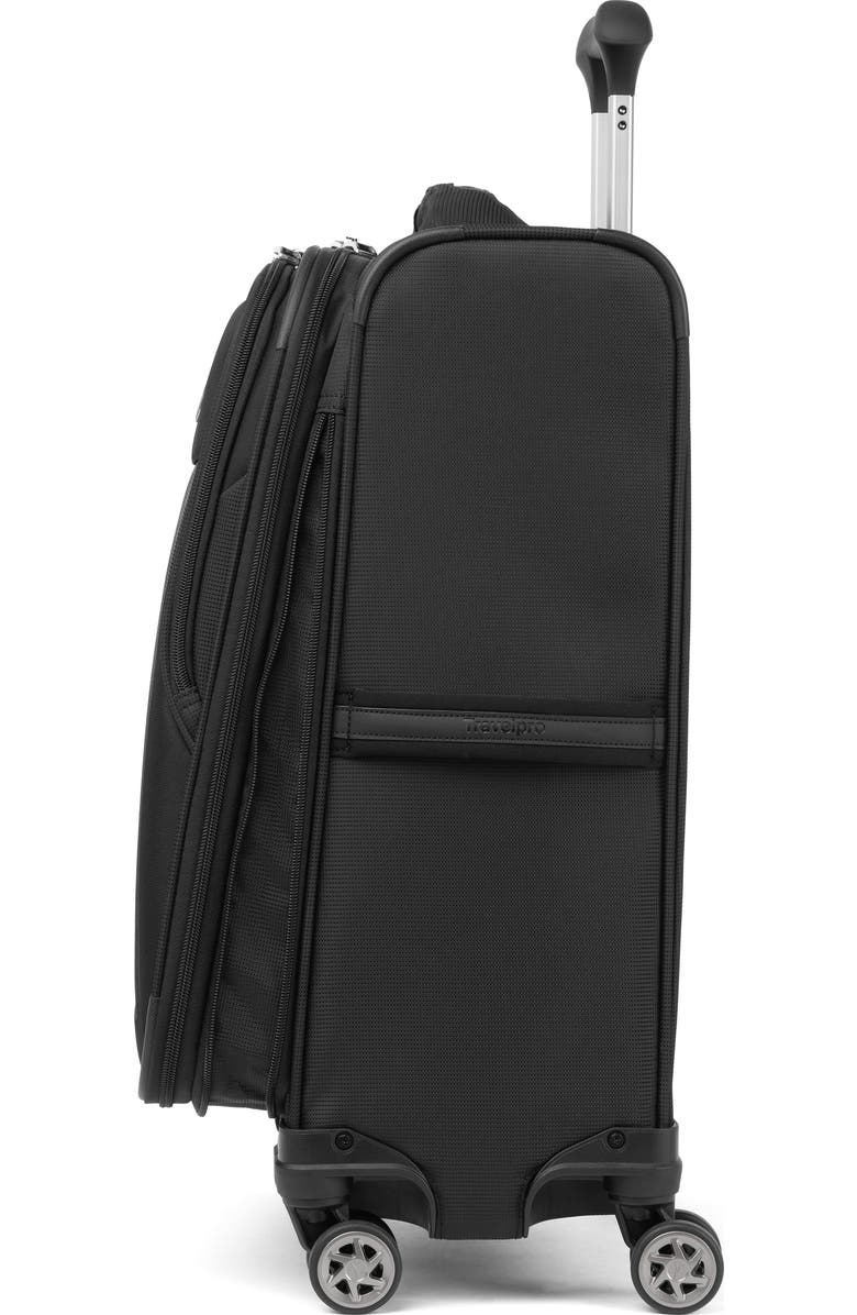 TRAVELPRO WAB 6 Check-In Expandable Softside Spinner Suitcase, Alternate, color, Black