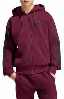 Essentials 3-Stripes Full Zip Hoodie