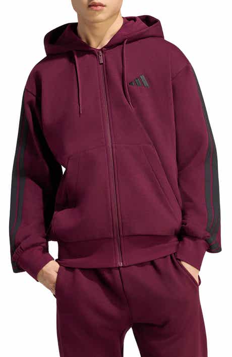 Essentials 3-Stripes Full Zip Hoodie