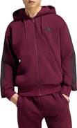adidas Essentials 3-Stripes Full Zip Hoodie