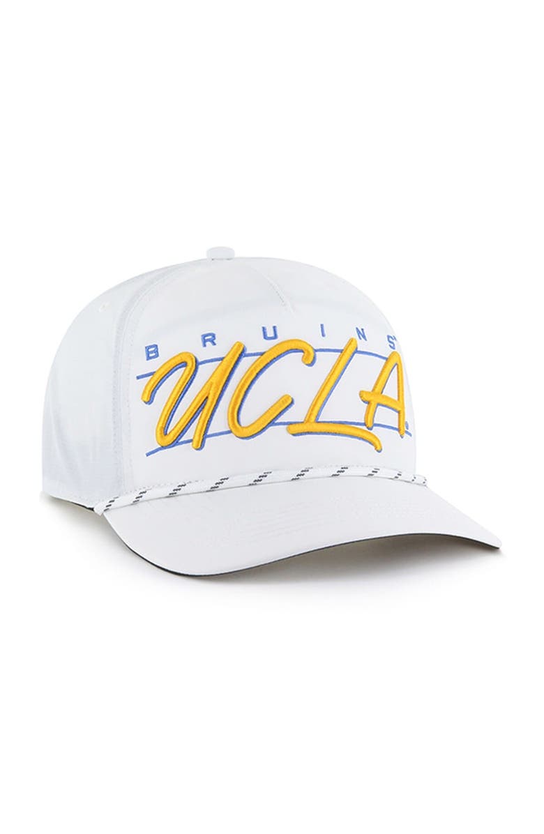 '47 Men's '47 White UCLA Bruins Condor Hitch brrr° Adjustable Hat, Alternate, color, White