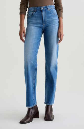 AG Brinley Mid Rise Classic Straight Leg Jeans