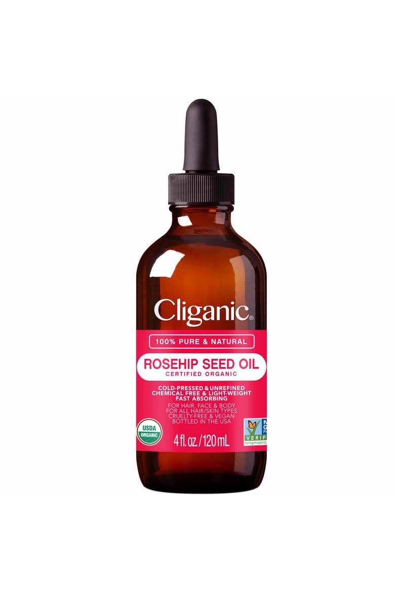 Organic Rosehip Seed Oil, Alternate, color, 4oz