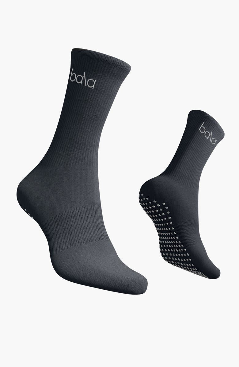 Bala The High Sock, Alternate, color, Charcoal