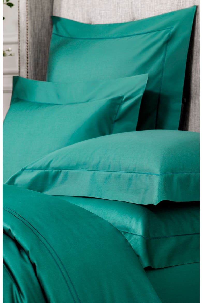 Rhapsody Duvet Cover, Alternate, color, Green