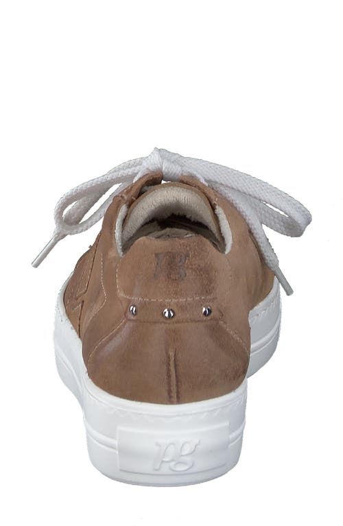 Paul Green Zoom Platform Sneaker In Sisal Twice