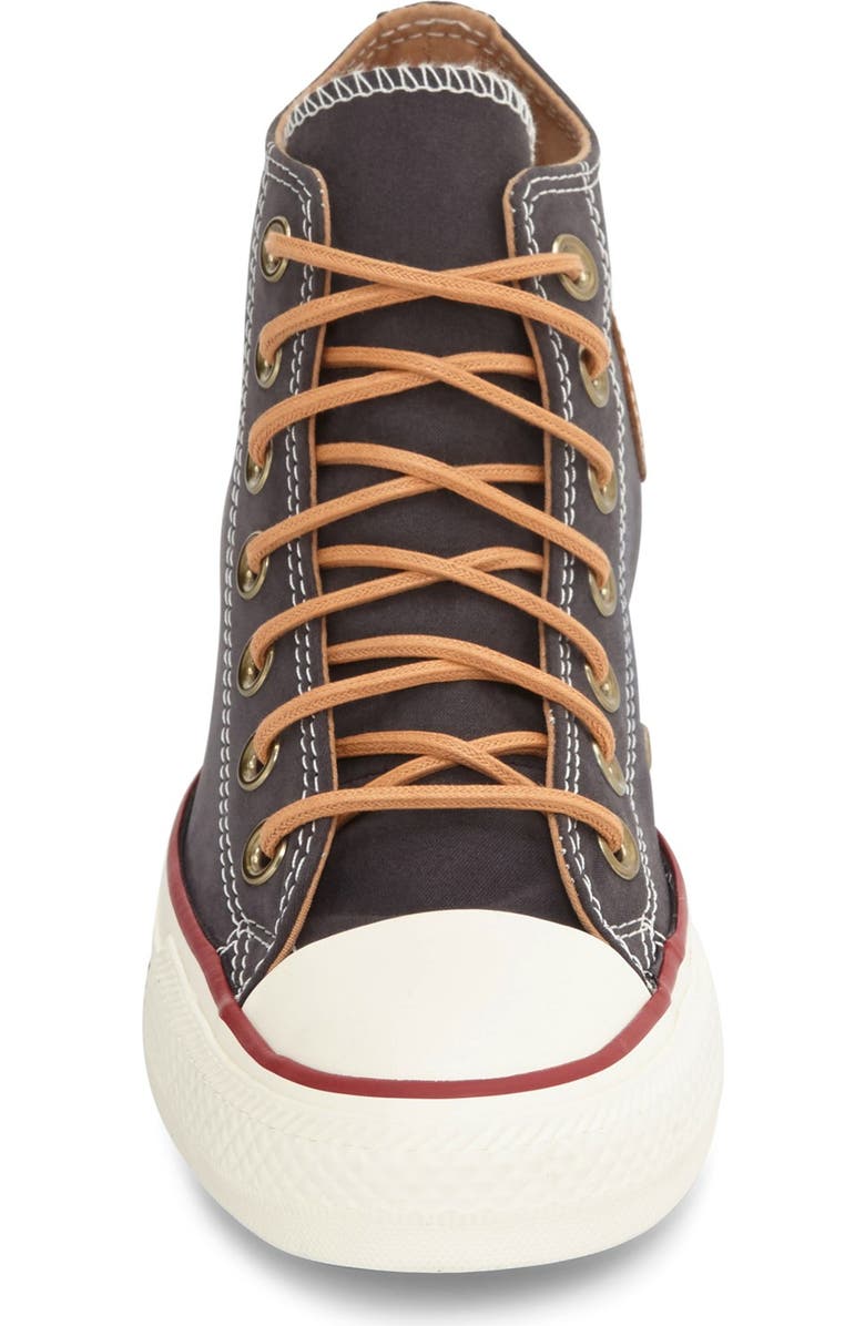 Converse Chuck Taylor<sup>®</sup> All Star<sup>®</sup> 'Lux' Hidden Wedge High Top Sneaker, Alternate, color,
