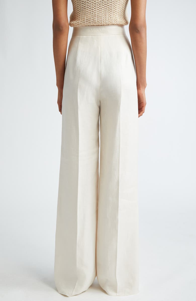 Max Mara Hangar Linen Suiting Trousers, Alternate, color, 