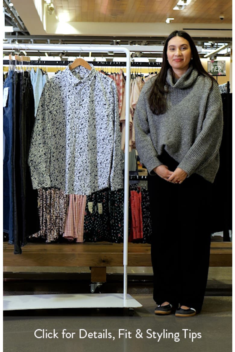 Julian Shaped Fit Floral Print Stretch Cotton Button-Up Shirt video