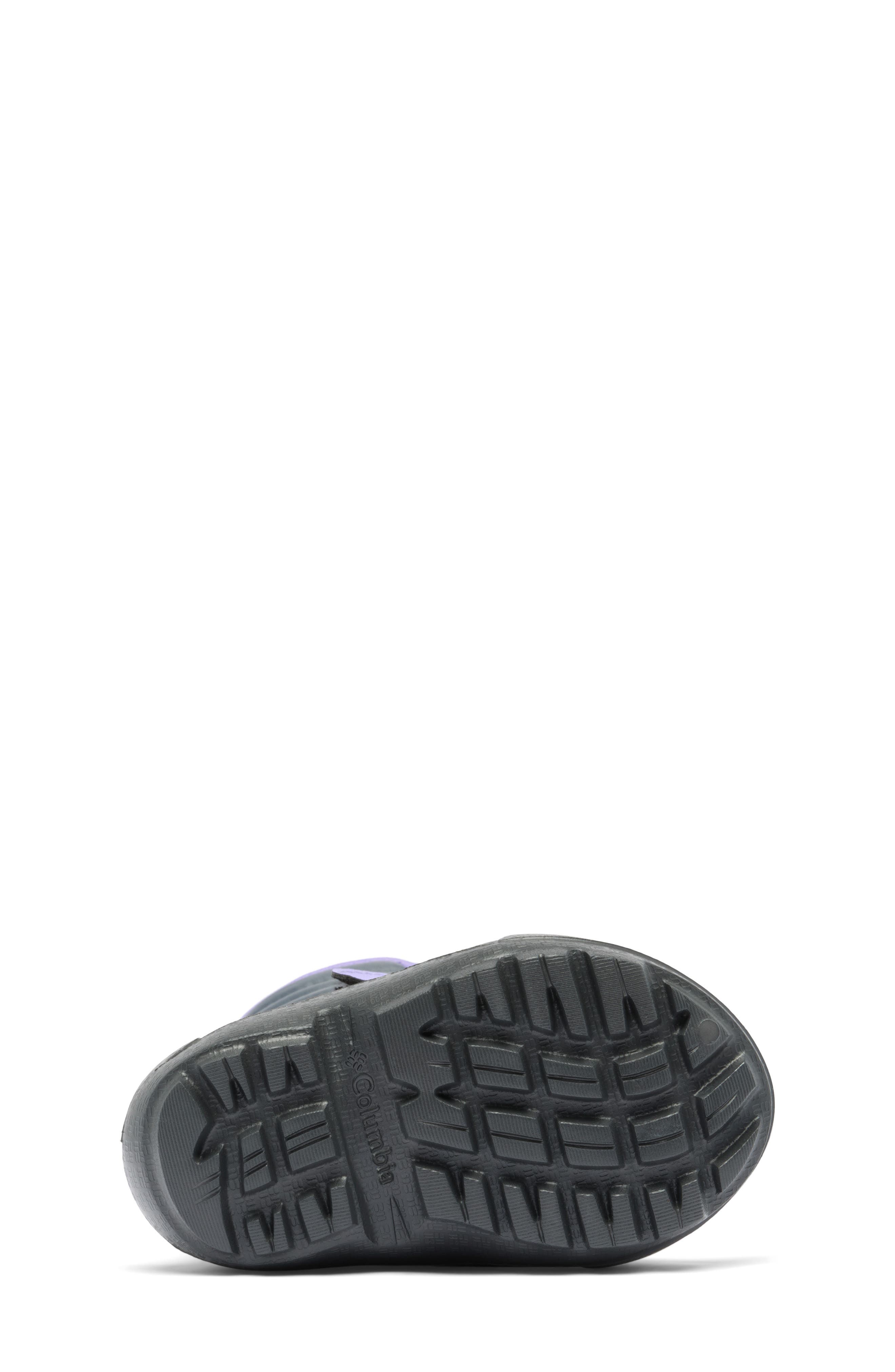 Columbia Kids' Powderbug Snowlite Waterproof Snow Boot, Alternate, color, Paisley Purple/ Grape