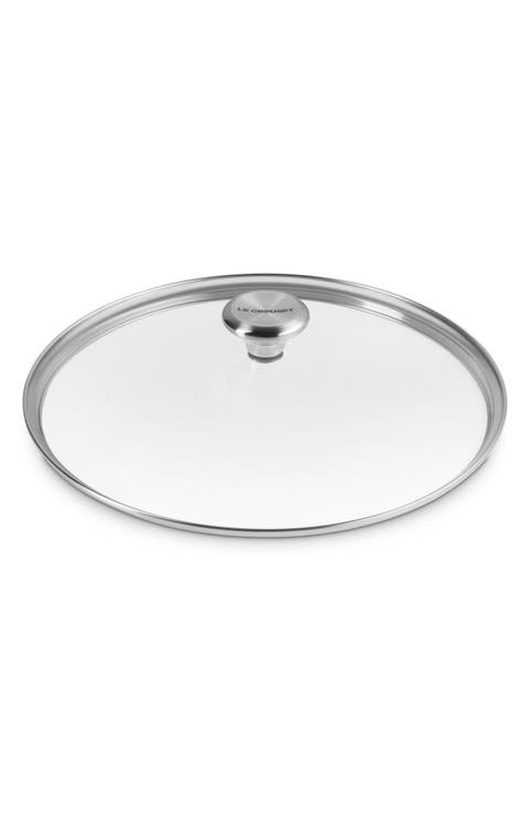 Glass Lid with Stainless Steel Knob