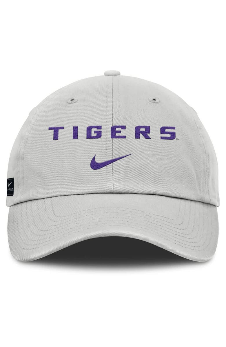 Nike Men's Nike Gray LSU Tigers 2025 On-Field Gameday Club Adjustable Hat, Alternate, color, 