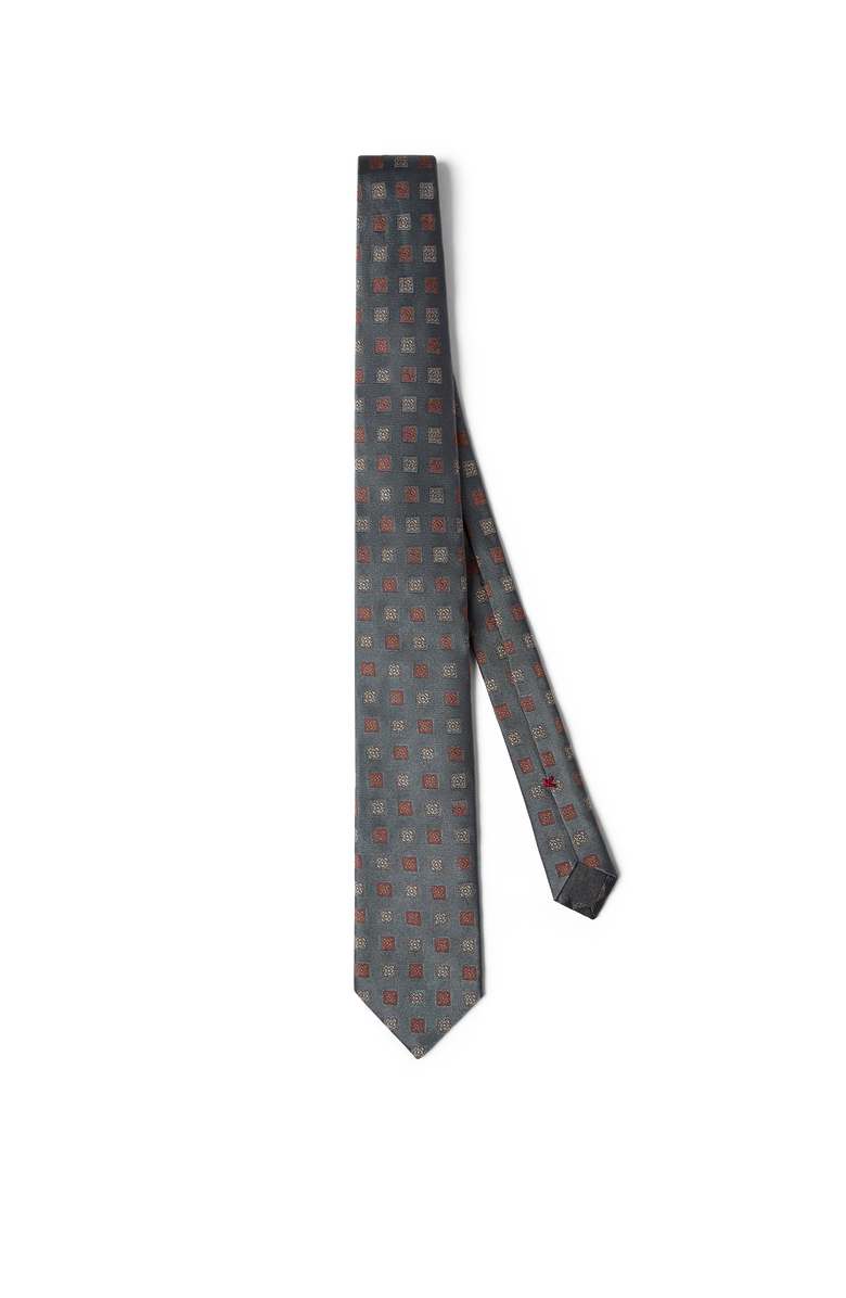 Brunello Cucinelli Necktie with pattern, Main, color, Anthracite