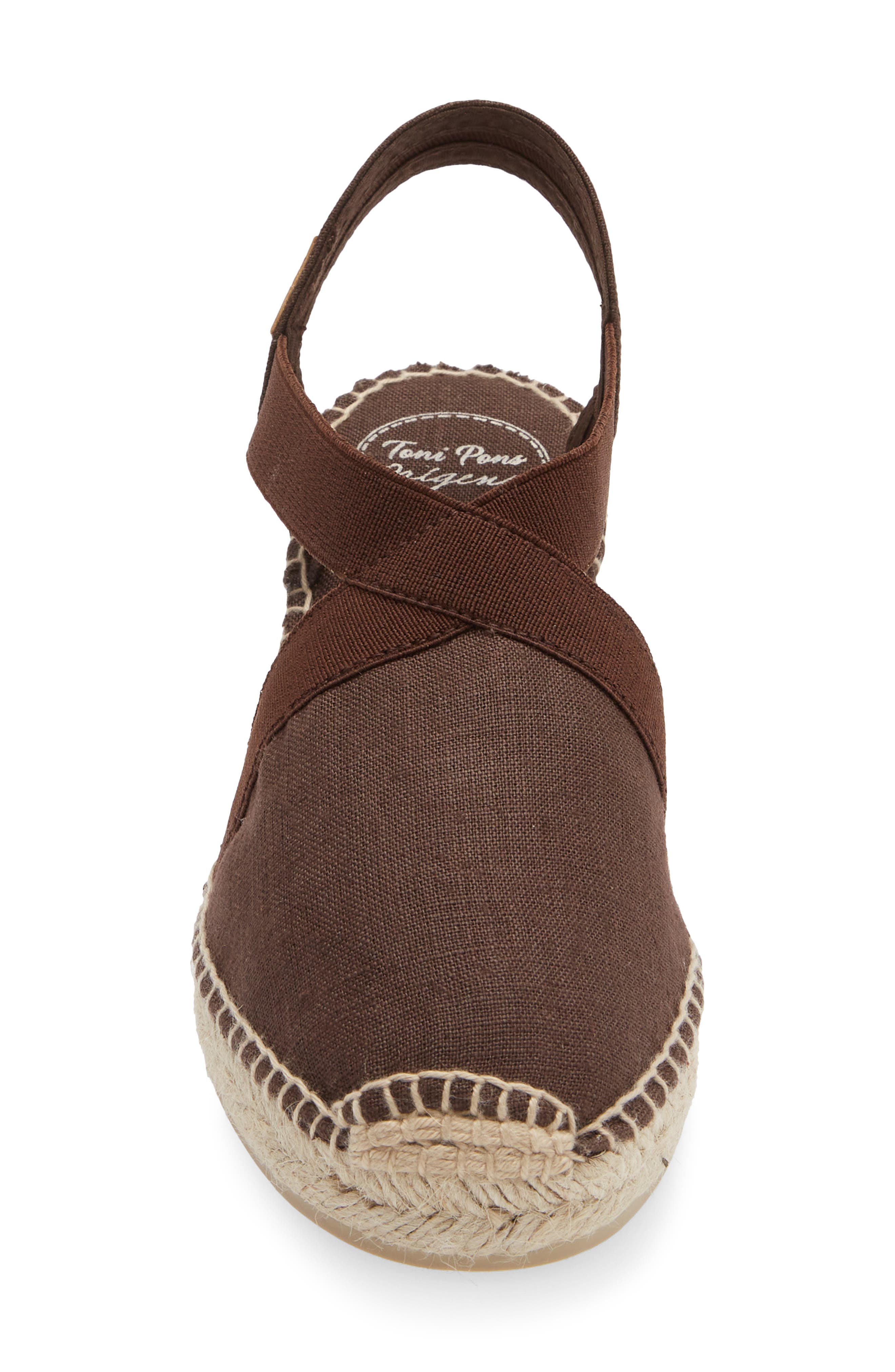 Toni Pons 'Ter' Slingback Espadrille Sandal, Alternate, color, Marro