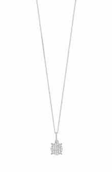Carrière Jewelry Diamond Disc Pendant Necklace - 0.07ct.
