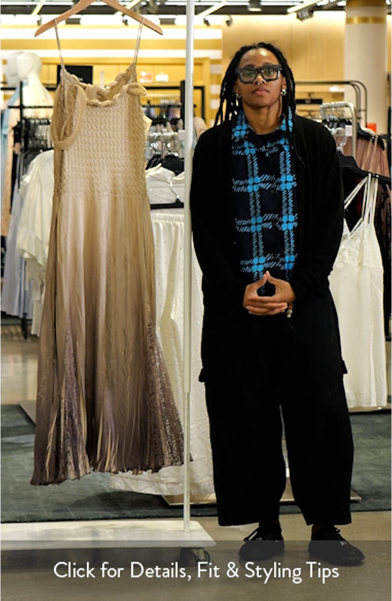 Ombré Charmeuse & Chiffon Gown, sales video thumbnail