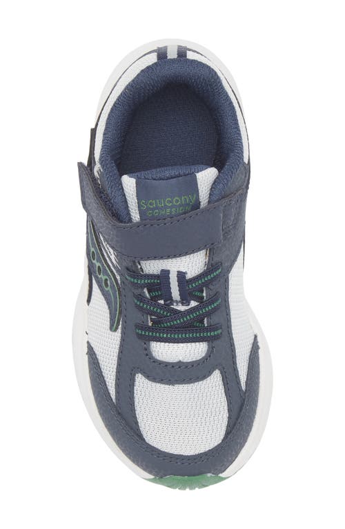Saucony Kids' Cohesion Kidz A/c Sneaker In Gray