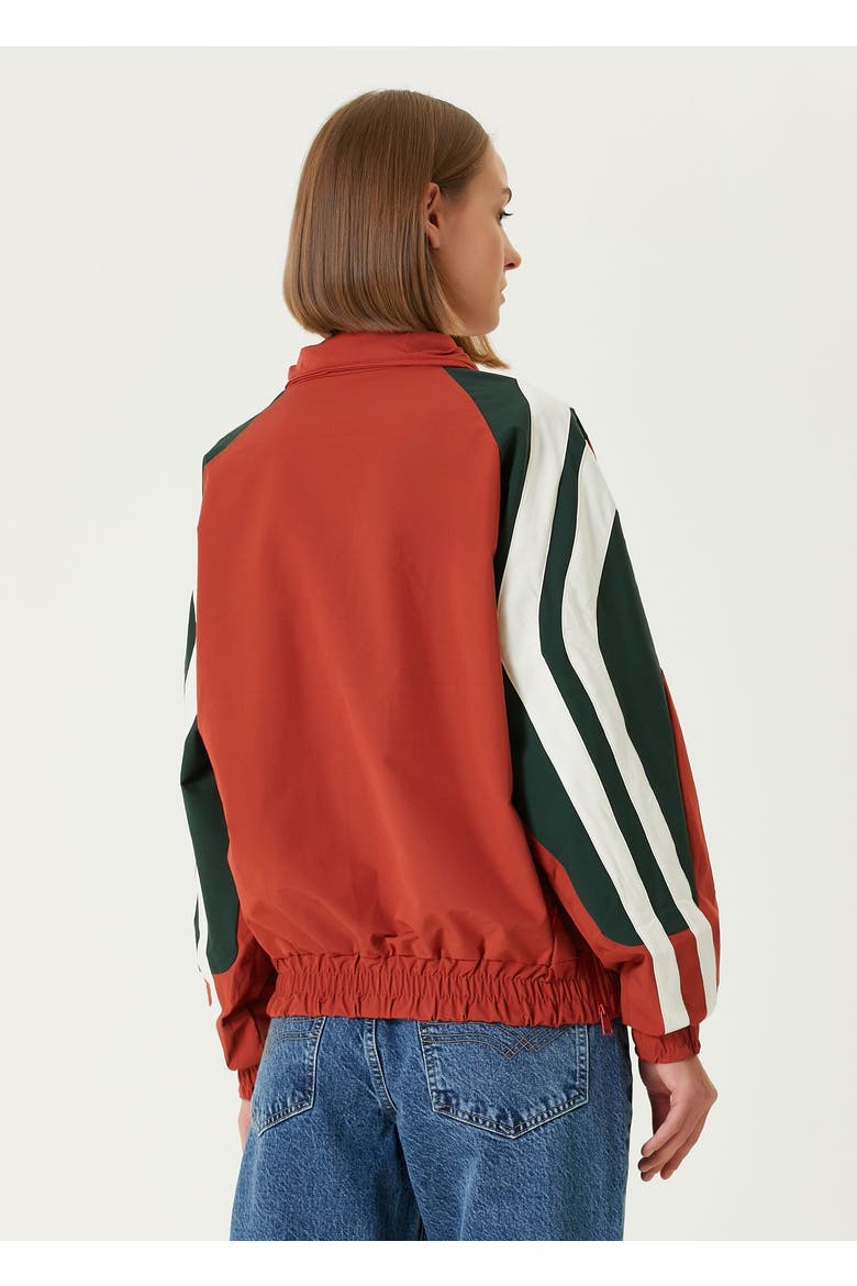 Boomerang Track Jacket, Alternate, color, Leopard