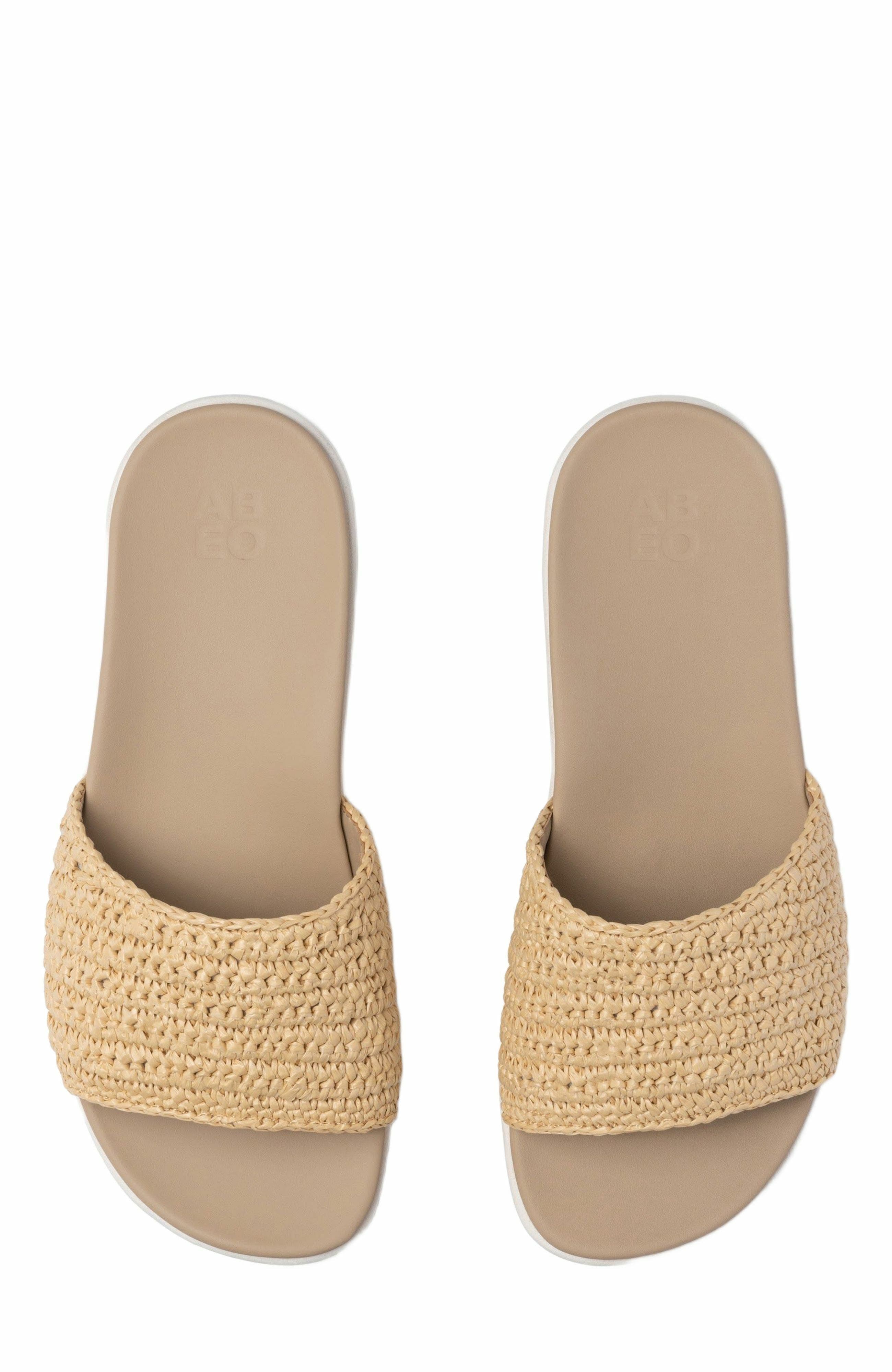 Solstice Slide, Alternate, color, Raffia - Regular