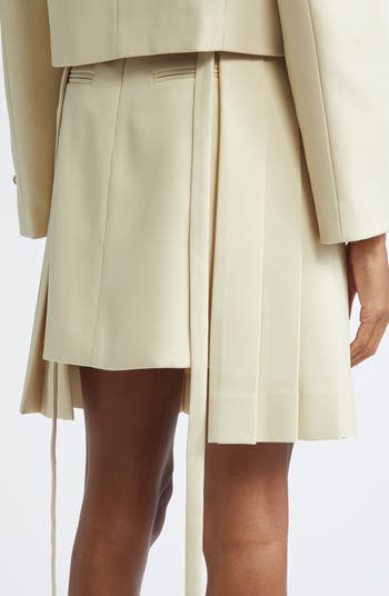 Sandy Liang Lilo Pleated A-Line Skirt | Nordstrom