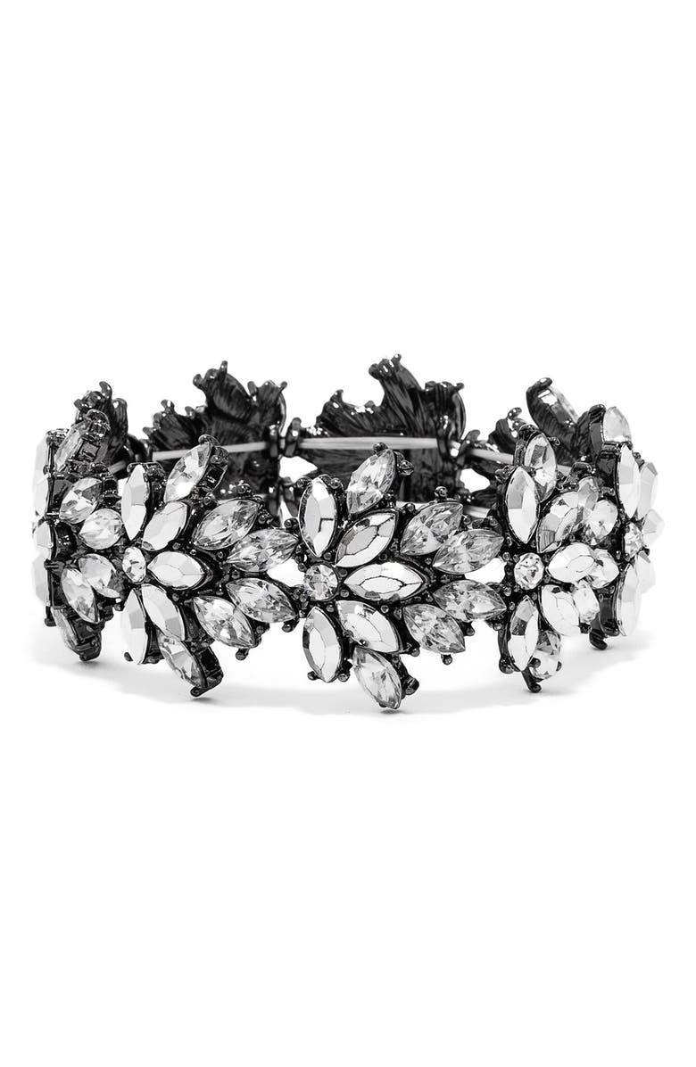 BaubleBar 'Shades of Gray' Stretch Bracelet Gift Set, Alternate, color,