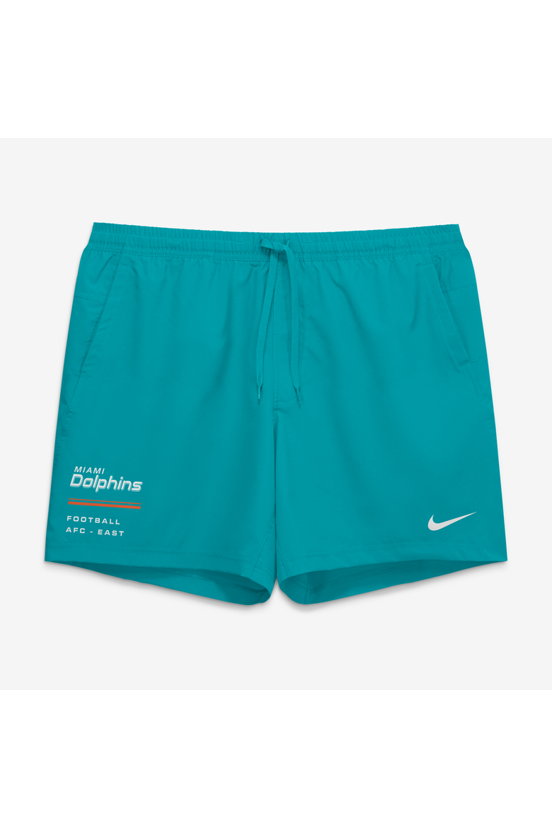 Men's Nike Aqua Miami Dolphins Form Dri-FIT Shorts, Alternate, color, Aqua