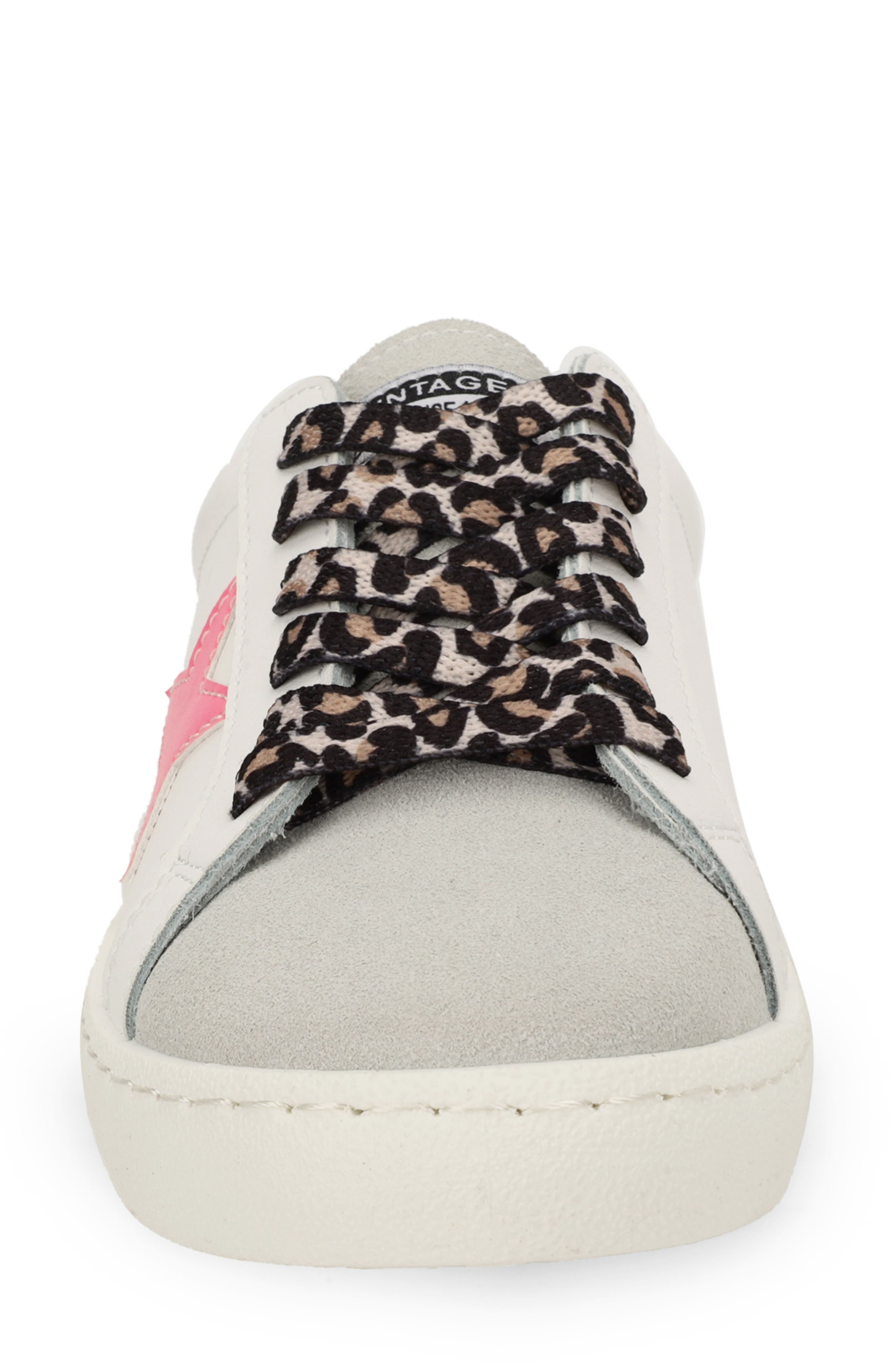 Vintage Havana Bianca Sneaker, Alternate, color, White/ Pink/ Black Pop