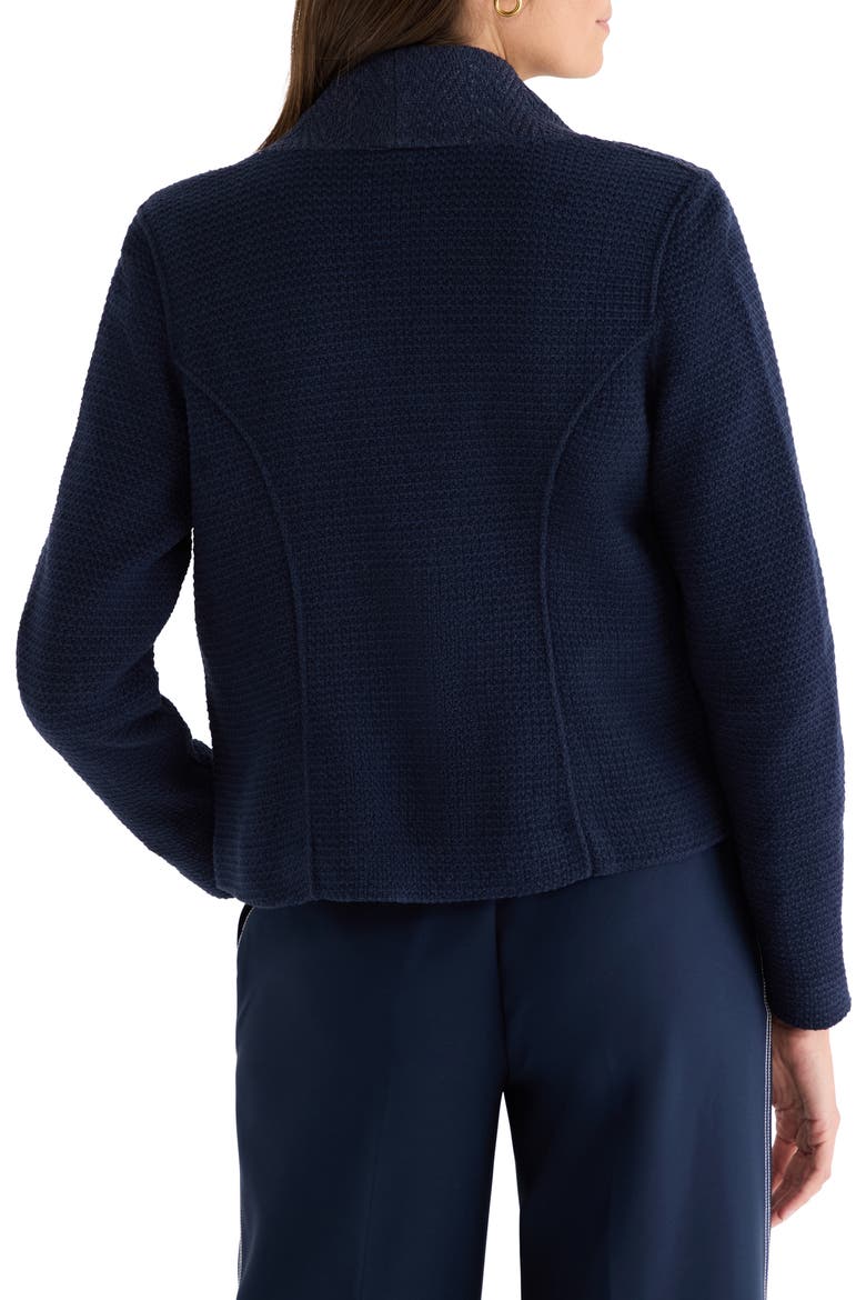 Mixed Media Jacket, Alternate, color, DARK INDIGO
