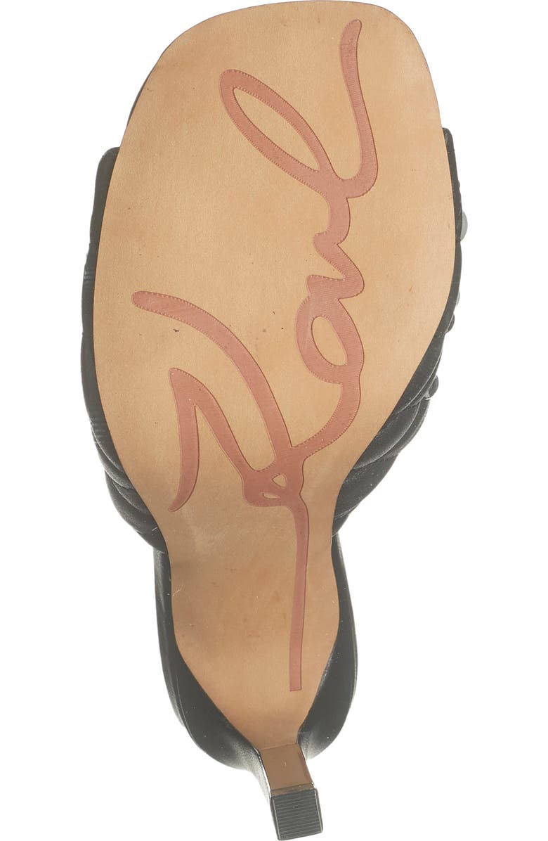 KARL LAGERFELD PARIS Amina Studded Heeled Mule, Alternate, color,