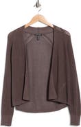 Eileen Fisher Organic Cotton & Silk Rib Cardigan