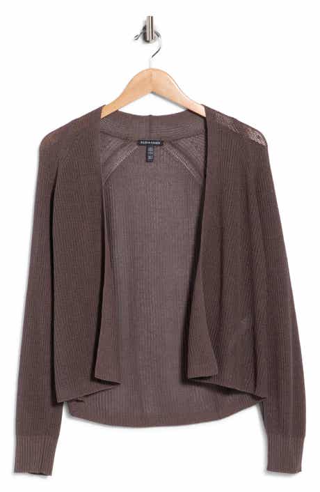 Organic Cotton & Silk Rib Cardigan