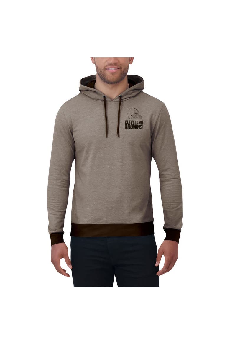 Men's Darius Rucker Collection by Fanatics Brown Cleveland Browns Tonal Knit Pullover Hoodie, Alternate, color, Brown