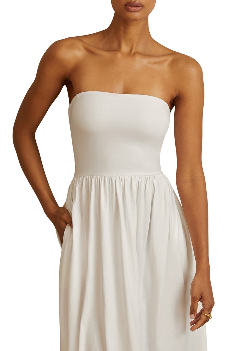 Yara Cover-Up Maxi Dress, Alternate, color, WHITE
