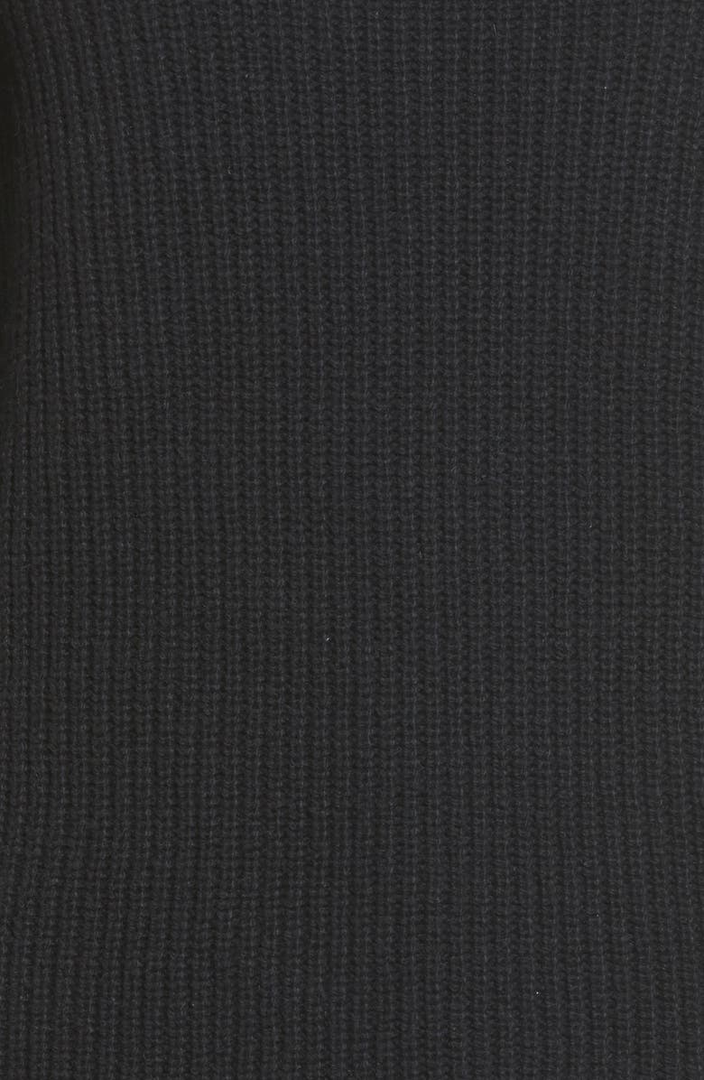 BP. Ruffle Cold Shoulder Sweater, Alternate, color,