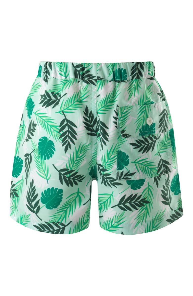 Rachel Riley Palm Tree Swim Trunks, Alternate, color,