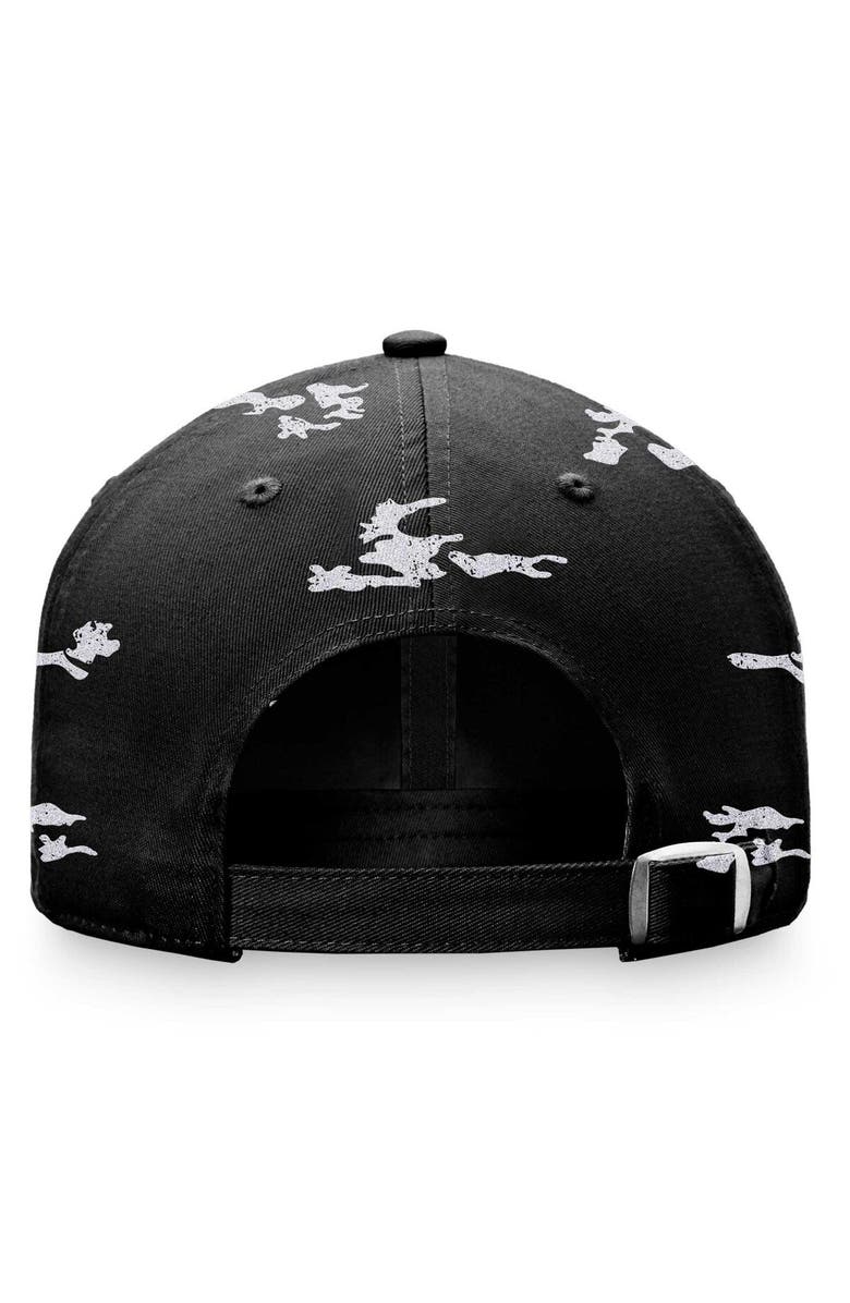 TOP OF THE WORLD Women's Top of the World Black Iowa Hawkeyes OHT Military Appreciation Betty Adjustable Hat, Alternate, color, Black