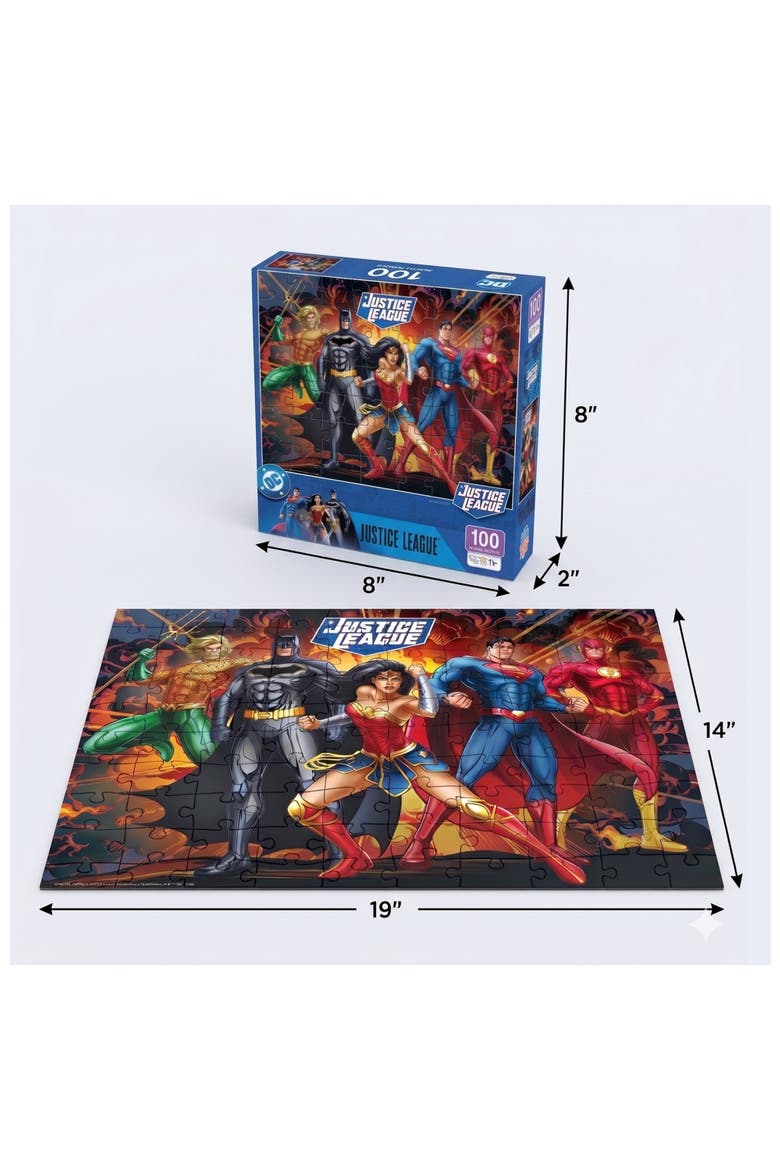 Justice for All 100 Piece Puzzle, Alternate, color, Multicolor