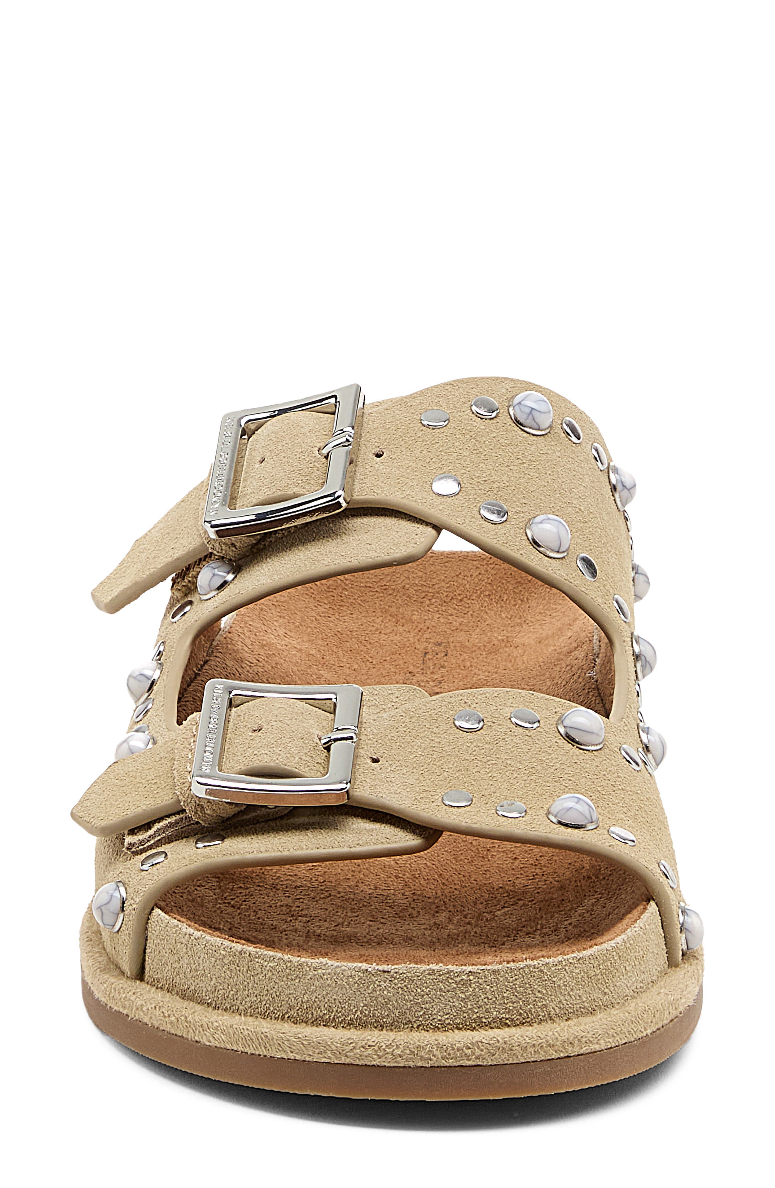 Kelsi Dagger Brooklyn Stu Studded Two-Strap Sandal, Alternate, color, 