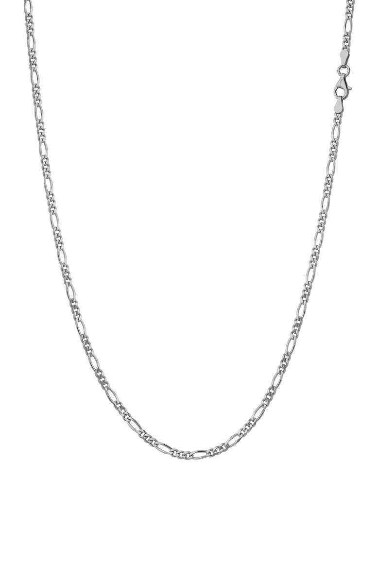 Miansai Men's Figaro Chain Necklace, Alternate, color, Sterling Silver/ Polished
