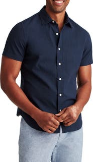 Bonobos Riviera Slim Fit Short Sleeve Button-Up Shirt