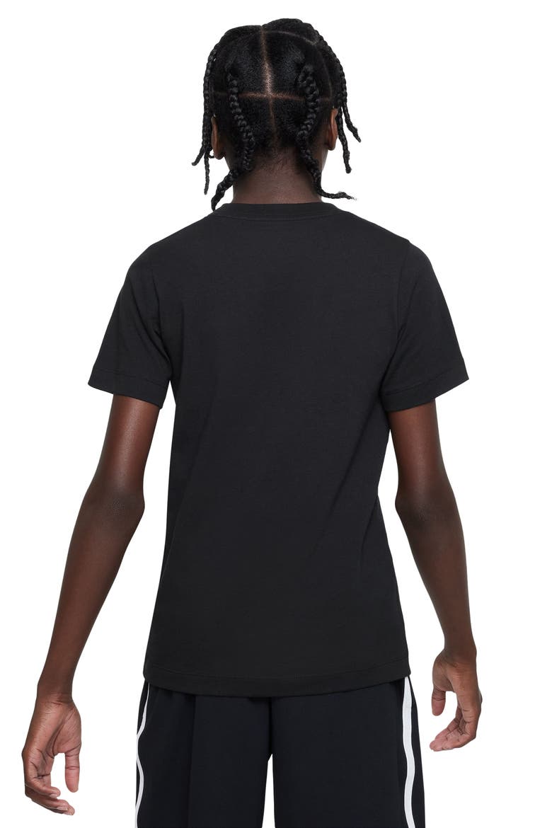 Kids' Sportswear Air Max Cotton Graphic T-Shirt, Alternate, color, BLACK