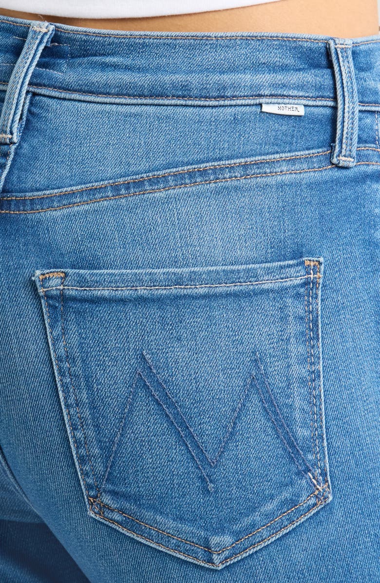 MOTHER The Tomcat High Waist Ankle Straight Leg Jeans, Alternate, color, 