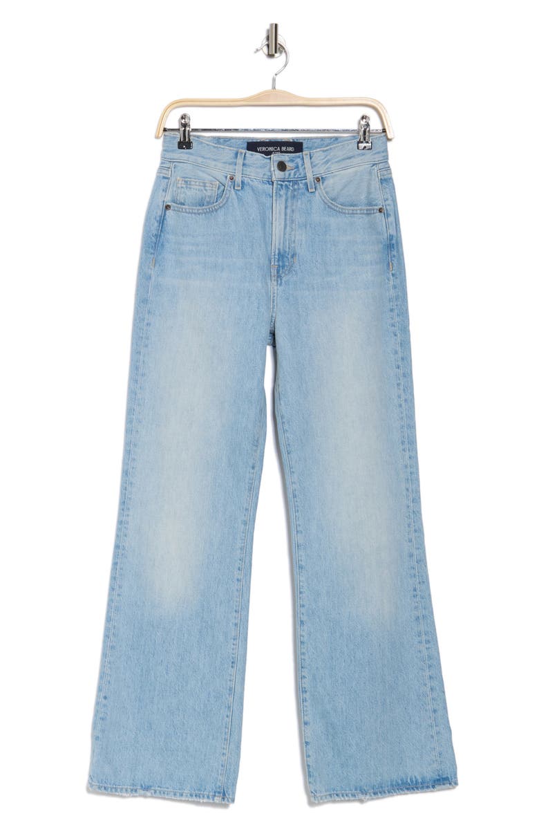 Veronica Beard Crosbie Wide Leg Jeans, Alternate, color,