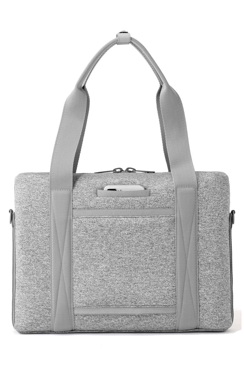 Large Ryan Neoprene Laptop Bag, Alternate, color, HEATHER GREY