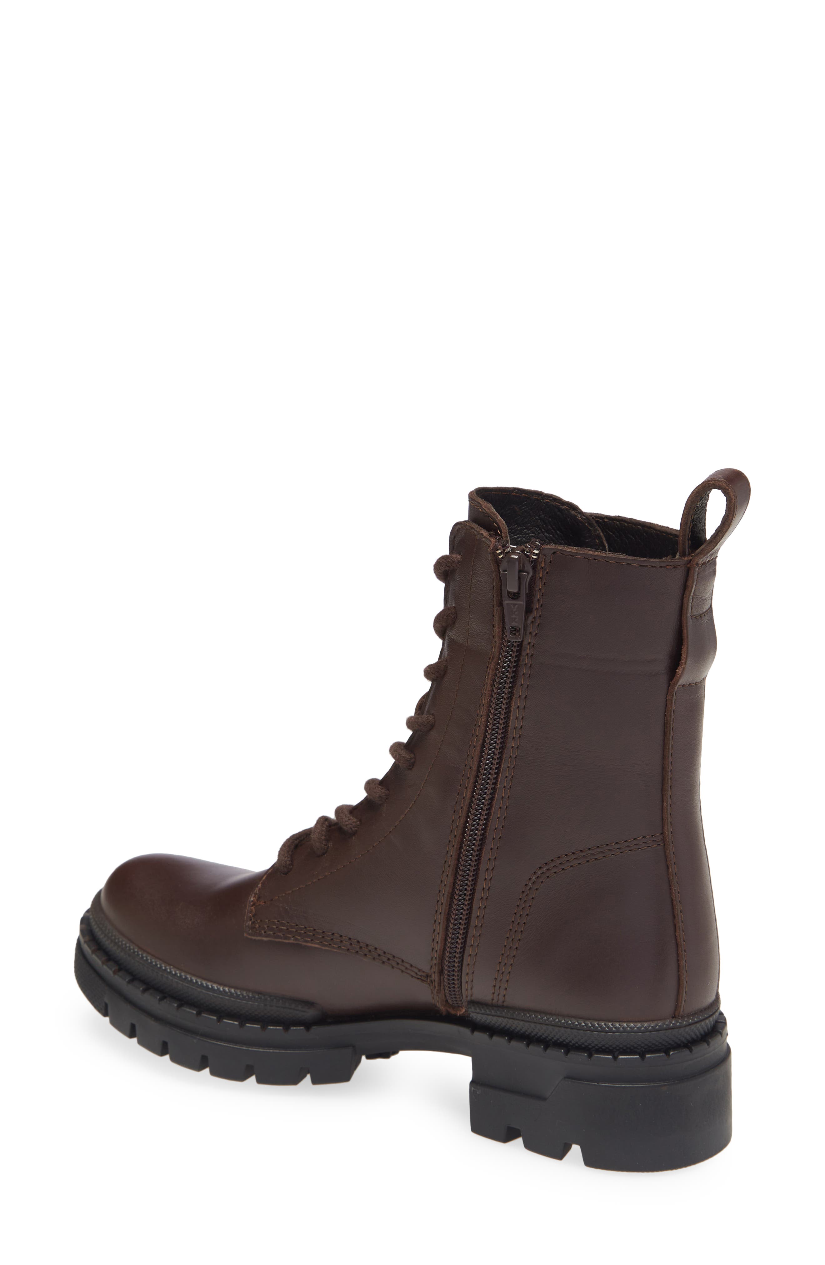 Jamisyn Lace-Up Boot, Alternate, color, BROWN LEATHER