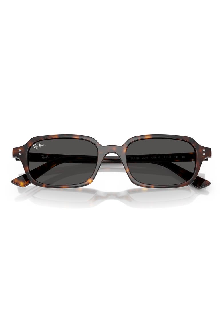 52mm Pillow Sunglasses, Alternate, color, HAVANA