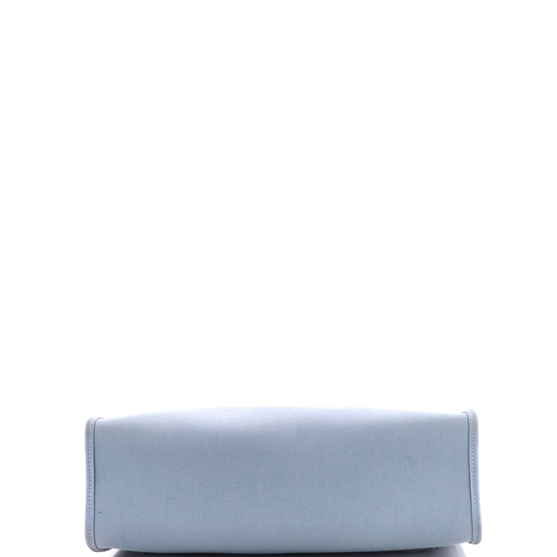 Pre-Owned Hermes Herbag Zip Leather and Toile 31, Alternate, color, 