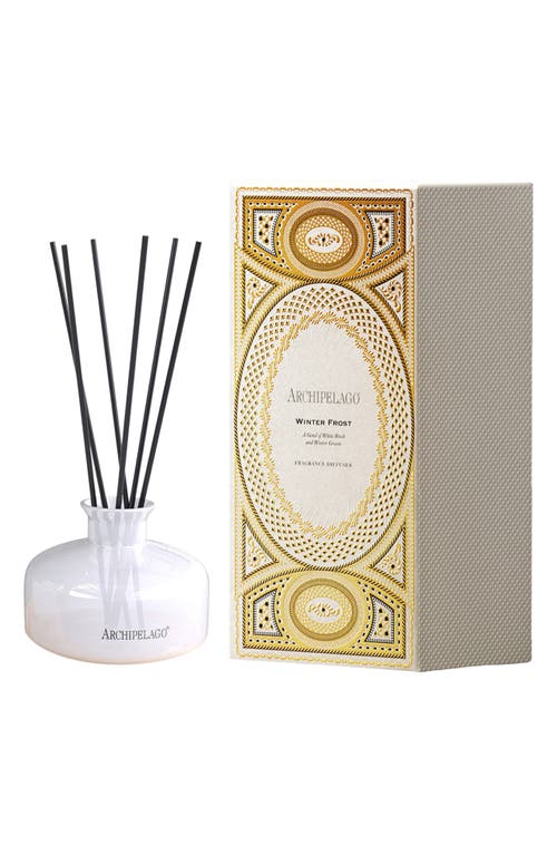 Archipelago Botanicals Winter Frost Reed Diffuser in White 