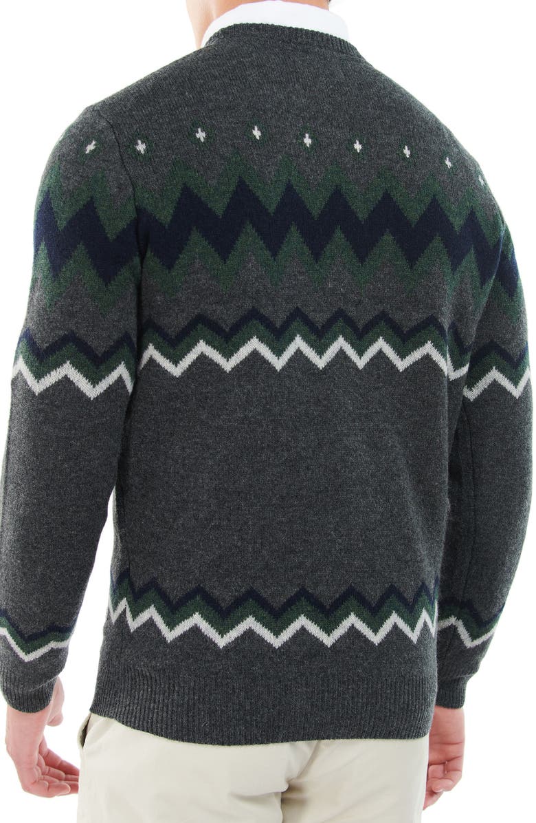 Barbour Regis Fair Isle Lambswool Sweater, Alternate, color,