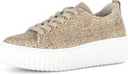 Gabor Woven Platform Sneaker